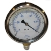 30 - 0-In HG Glycerin Filled Vacuum Gauge