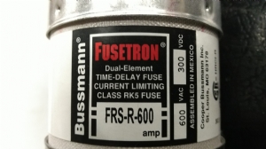 Bussmann Fusetron FRS-R-600 Fuse 600 Amp 600 V